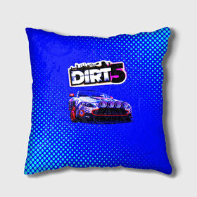 Подушка 3D с принтом Dirt 5 в Новосибирске, наволочка – 100% полиэстер, наполнитель – холлофайбер (легкий наполнитель, не вызывает аллергию). | состоит из подушки и наволочки. Наволочка на молнии, легко снимается для стирки | dirt | dirt 4 | dirt 5 | dirt car | dirt logo | dirt racing | dirt машины | дирт 4 | дирт 5