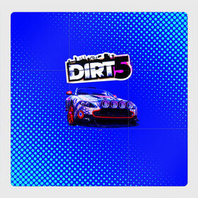 Магнитный плакат 3Х3 с принтом Dirt 5 в Новосибирске, Полимерный материал с магнитным слоем | 9 деталей размером 9*9 см | Тематика изображения на принте: dirt | dirt 4 | dirt 5 | dirt car | dirt logo | dirt racing | dirt машины | дирт 4 | дирт 5