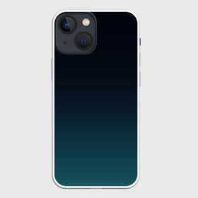 Чехол для iPhone 13 mini с принтом GRADIENT в Новосибирске,  |  | абстракция | амбре | без дизайна | белая | голубая | голубое | градиент | градиент и ничего лишнего | градиенты | зеленая | зеленое | зеленый | на каждый день | серая | серое | серый | синий | синяя