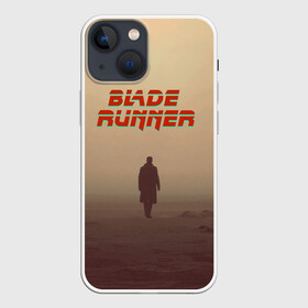 Чехол для iPhone 13 mini с принтом Бегущий по лезвию в Новосибирске,  |  | balde runner | bladerunner | cyberpunk | бегущий человек | бегущий человек 2049 | будущее | киберпанк | классика | неон | райан гослинг | фильм | фильмы | харрисон форд