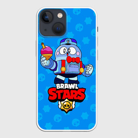 Чехол для iPhone 13 mini с принтом Brawl Stars LOU в Новосибирске,  |  | brawl stars | crow | king lou | leon | lou | sandy | sprout | surge | боец | бравл старс | бравлер | браво | вольт | герои | девочкам | детям | зимний | король лу | лед | леон | логотипы игр | лоу | лу | мальчикам | мороженое | персона