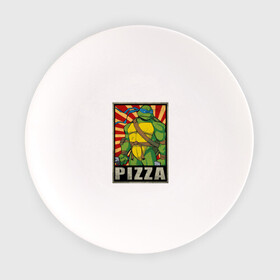 Тарелка с принтом Pizza Turtles в Новосибирске, фарфор | диаметр - 210 мм
диаметр для нанесения принта - 120 мм | donatello | leonardo | michelangelo | ninja | raphael | turtles | воин | донателло | животные | карате | комикс | комиксы | крэнг | леонардо | микеланджело | мультфильм | мутант | мутанты | ниндзя | пицца | рафаэль | сплинтер