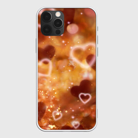 Чехол для iPhone 12 Pro Max с принтом LOVE в Новосибирске, Силикон |  | 8 марта | love | women | абстракция | градиент | королева | любовь | паттерн | праздник | сердечки | текстура