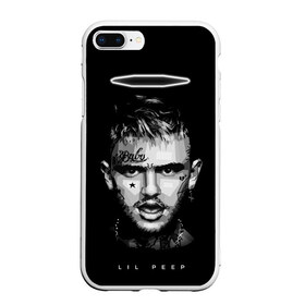 Чехол для iPhone 7Plus/8 Plus матовый с принтом LIL PEEP WB в Новосибирске, Силикон | Область печати: задняя сторона чехла, без боковых панелей | Тематика изображения на принте: lil | lil peep | logobombing | peep. лил | pump | rap | xxx | xxxtenticon | пип | с лил пипом