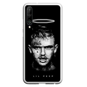 Чехол для Honor P30 с принтом LIL PEEP WB в Новосибирске, Силикон | Область печати: задняя сторона чехла, без боковых панелей | lil | lil peep | logobombing | peep. лил | pump | rap | xxx | xxxtenticon | пип | с лил пипом