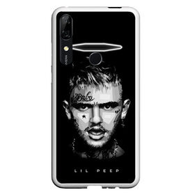 Чехол для Honor P Smart Z с принтом LIL PEEP WB в Новосибирске, Силикон | Область печати: задняя сторона чехла, без боковых панелей | lil | lil peep | logobombing | peep. лил | pump | rap | xxx | xxxtenticon | пип | с лил пипом