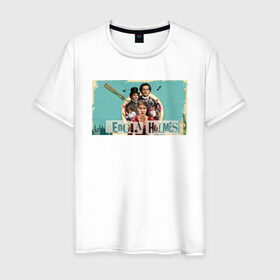 Мужская футболка хлопок Энола Холмс купить в Новосибирске