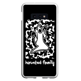 Чехол для Samsung S10E с принтом Haunted Family / Kizaru в Новосибирске, Силикон | Область печати: задняя сторона чехла, без боковых панелей | born to trap | ghost | haunted family | кизару | хорошая работа олег