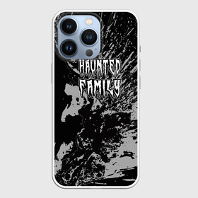 Чехол для iPhone 13 Pro с принтом Haunted Family (лейбл Kizaru) в Новосибирске,  |  | Тематика изображения на принте: 