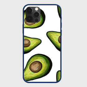Чехол для iPhone 12 Pro с принтом Авокадо в Новосибирске, силикон | область печати: задняя сторона чехла, без боковых панелей | avocado | fruit | авокадо | овощ | фрукт