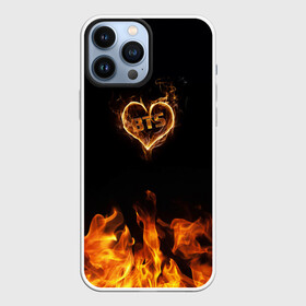 Чехол для iPhone 13 Pro Max с принтом BTS сердце в пламени огня в Новосибирске,  |  | bts | cute | jungkook | k pop | korean | rm | бойбенд | бтс | ви | джей хоуп | джонгук | кпоп | милый | сюга | чимин | чин