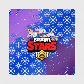 Магнит виниловый Квадрат с принтом BRAWL STARS LOU. в Новосибирске, полимерный материал с магнитным слоем | размер 9*9 см, закругленные углы | 8 bit | amber | brawl stars | crow | gale | leon | lou | max | mecha | mecha crow | mr.p | sally leon | shark | shelly | tara | virus 8 bit | werewolf leon | акула | амбер | берли | бравл старс | ворон | лу | макс | оборотень