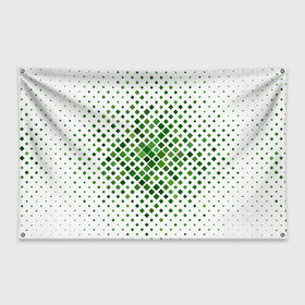 Флаг-баннер с принтом Пиксели в Новосибирске, 100% полиэстер | размер 67 х 109 см, плотность ткани — 95 г/м2; по краям флага есть четыре люверса для крепления | 