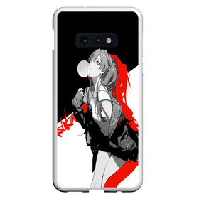 Чехол для Samsung S10E с принтом Asuka Langley Evangelion в Новосибирске, Силикон | Область печати: задняя сторона чехла, без боковых панелей | anime | evangelion | girl | nerv | аниме | аска | аска ленгли сорью | аска лэнгли сорью | асочка | вайфу | девушка | ева | евангелион | ленгли | нерв | тян