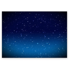 Поздравительная открытка с принтом Звездное небо в Новосибирске, 100% бумага | плотность бумаги 280 г/м2, матовая, на обратной стороне линовка и место для марки
 | Тематика изображения на принте: cosmos | space | астрономия | звезды | космос