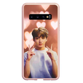 Чехол для Samsung Galaxy S10 с принтом JUNGKOOK BTS в Новосибирске, Силикон | Область печати: задняя сторона чехла, без боковых панелей | Тематика изображения на принте: bt21 | bts | fake love | hoseok | jhope | jimin | jin | jungkook | namjoon | rm | taehyung | v | бантан | бт21 | бтс | ви | джей хоуп | джин | намджун | рм | сердечки | сердце | спринг дэй | тэхен | хосок | чимин | чонгук | шуга | юнги