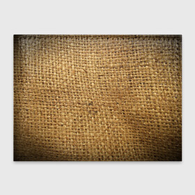 Обложка для студенческого билета с принтом Мешок в Новосибирске, натуральная кожа | Размер: 11*8 см; Печать на всей внешней стороне | 2021 | 3d | мешковина | мешок | нити | плед | прикол | текстура | ткань | толстовка | тренд | тряпка | футболка