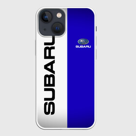 Чехол для iPhone 13 mini с принтом SUBARU Субару в Новосибирске,  |  | subarist | subaru | след шин | субарист | субару | шины