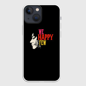 Чехол для iPhone 13 mini с принтом We Happy few в Новосибирске,  |  | Тематика изображения на принте: we happy few | компьютерная игра | мы счастливы | приключения | симулятор | триллер