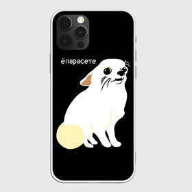 Чехол для iPhone 12 Pro Max с принтом ёпарасете в Новосибирске, Силикон |  | baby | dog | emoji | lol | what | белая собака | в смысле | взгляд | глаза | домашние животные | животные | малыш | мем | мордочка | мультяшный | пёсик | прикол | проблемы | собака | собака мем | собачка | чихуахуа