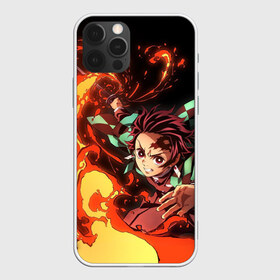 Чехол для iPhone 12 Pro Max с принтом ТАНДЖИРО в Новосибирске, Силикон |  | anime | demon slayer | kimetsu no yaiba | аниме | бесконечный поезд | зеницу | иноске | иноске хашибира | клинок | клинок рассекающий демонов | манга | недзуко | незука | незуко | нэзуко | рассекающий демонов | тамаё