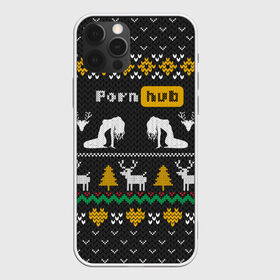 Чехол для iPhone 12 Pro Max с принтом Pornhub свитер с оленями в Новосибирске, Силикон |  | 2021 | knit | knitted | merch | new year | sweater | ugly sweater | вязанный | вязяный | зимний | лого | логотип | мерч | новый год | олени | рождественский | рождественский свитер | рождес