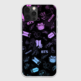 Чехол для iPhone 12 Pro Max с принтом BTS в Новосибирске, Силикон |  | bangtan boys | big hit | bts | bts army | j hope | jimin | jin | jungkook | k pop | kpop | love yourself | map of the soul | rm | suga | v | wings | автограф | бтс | к поп