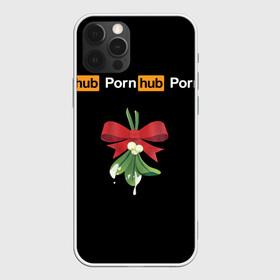 Чехол для iPhone 12 Pro с принтом XXXMAS (PornHub) в Новосибирске, силикон | область печати: задняя сторона чехла, без боковых панелей | Тематика изображения на принте: brazzers | christmas | marry | new | santa | snow | winter | xmas | xxxmas | year | год | дед | мороз | новый | пронохаб | снег