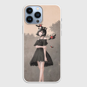 Чехол для iPhone 13 Pro Max с принтом Secre Swallowtail в Новосибирске,  |  | Тематика изображения на принте: anime | asta | black clover | demon | magic | yuno | аниме | аниме черный клевер | анимэ | аста | демон | клевер | магия | черный клевер | юно