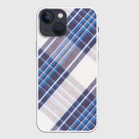 Чехол для iPhone 13 mini с принтом Шотландка | Scottish | Tartan (Z) в Новосибирске,  |  | abstract | checkered | geometry | geometry stripes | plaid | texture | абстракция | геометрические полосы | геометрия | джентельмены | клетчатый | тартан | текстура | шотландка