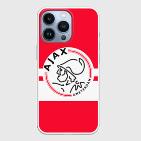 Чехол для iPhone 13 Pro с принтом AJAX AMSTERDAM в Новосибирске,  |  | ajax | amsterdam | football | holland | red | sport | team | white | амстердам | аякс | гол | голландия | красный | логотип | мяч | нидерланды | полосы | спорт | футбол