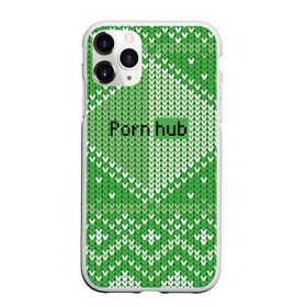 Чехол для iPhone 11 Pro матовый с принтом PornHub в Новосибирске, Силикон |  | cool | fashion | green | hype | pattern | rdmerryhab | зеленый | круто | мода | узор | хайп