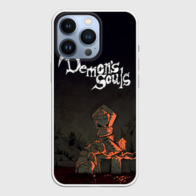 Чехол для iPhone 13 Pro с принтом Demons souls в Новосибирске,  |  | dark souls | demon souls | demons souls | demons souls remastered | git gud | гит гуд | дарк соулз | демон соулз