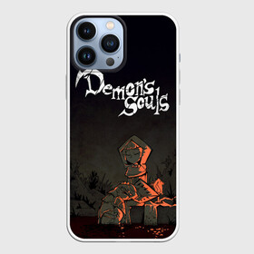 Чехол для iPhone 13 Pro Max с принтом Demons souls в Новосибирске,  |  | dark souls | demon souls | demons souls | demons souls remastered | git gud | гит гуд | дарк соулз | демон соулз