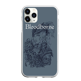 Чехол для iPhone 11 Pro матовый с принтом Bloodborne в Новосибирске, Силикон |  | Тематика изображения на принте: dark souls | demon souls | demons souls | demons souls remastered | git gud | гит гуд | дарк соулз | демон соулз