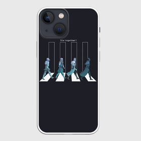 Чехол для iPhone 13 mini с принтом Die together в Новосибирске,  |  | dark souls | demon souls | demons souls | demons souls remastered | git gud | гит гуд | дарк соулз | демон соулз