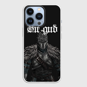 Чехол для iPhone 13 Pro с принтом Git gud в Новосибирске,  |  | dark souls | demon souls | demons souls | demons souls remastered | git gud | гит гуд | дарк соулз | демон соулз