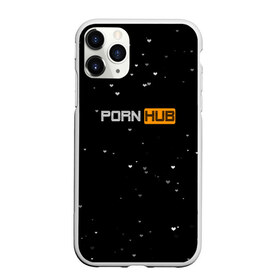 Чехол для iPhone 11 Pro Max матовый с принтом Pornhub в Новосибирске, Силикон |  | Тематика изображения на принте: black | черный