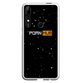 Чехол для Honor P Smart Z с принтом Pornhub в Новосибирске, Силикон | Область печати: задняя сторона чехла, без боковых панелей | black | черный