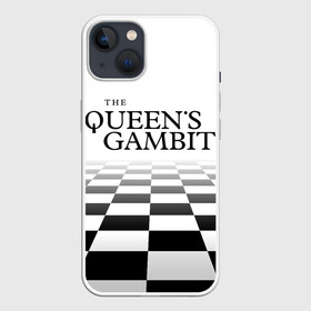 Чехол для iPhone 13 с принтом ХОД КОРОЛЕВЫ в Новосибирске,  |  | chess | netflix | the queens gambit | бет хармон | нетфликс | ход королевы | шахматистка. | шахматы