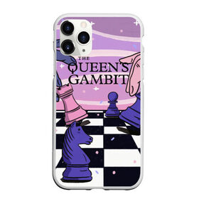 Чехол для iPhone 11 Pro Max матовый с принтом The Queens Gambit в Новосибирске, Силикон |  | beth harmon | chess | queens gambit | the queens gambit | аня тейлор джой | бет хармон | нетфликс | ход королевы | шахматы