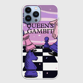 Чехол для iPhone 13 Pro Max с принтом The Queens Gambit в Новосибирске,  |  | Тематика изображения на принте: beth harmon | chess | queens gambit | the queens gambit | аня тейлор джой | бет хармон | нетфликс | ход королевы | шахматы