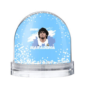 Снежный шар с принтом Диего Марадона в Новосибирске, Пластик | Изображение внутри шара печатается на глянцевой фотобумаге с двух сторон | diego | diego armando maradona | maradona | аргентина | диего | король | легенда | марадона | нападающий | полузащитник | футбол | футболист
