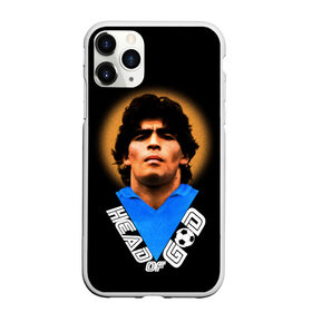 Чехол для iPhone 11 Pro матовый с принтом Diego Maradona в Новосибирске, Силикон |  | diego | diego armando maradona | legend | maradona | аргентина | диего | король | легенда | марадона | нападающий | полузащитник | футбол | футболист