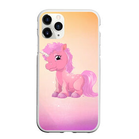 Чехол для iPhone 11 Pro Max матовый с принтом Unicorn в Новосибирске, Силикон |  | арт | графика | единорог | животные | звери | пони