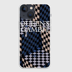 Чехол для iPhone 13 mini с принтом Ход Королевы в Новосибирске,  |  | beth harmon | chess | queens gambit | the queens gambit | аня тейлор джой | бет хармон | нетфликс | ход королевы | шахматы