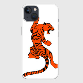 Чехол для iPhone 13 с принтом тигр в Новосибирске,  |  | beautiful tiger | tiger | красивый тигр | тигр