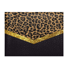 Обложка для студенческого билета с принтом Леопардовый принт в Новосибирске, натуральная кожа | Размер: 11*8 см; Печать на всей внешней стороне | success | swagg | блеск | блестки | животнй принт | золотистый | золото | золотой | леопард | леопардовый принт | понты | тигровый