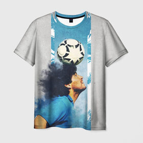 Мужская футболка 3D с принтом Diego в Новосибирске, 100% полиэфир | прямой крой, круглый вырез горловины, длина до линии бедер | 10 номер | diego | football | maradona | maradonna | арегнтина | бога | диего | марадона | марадонна | ретро | рука | сборная аргентины | футбол | футболист