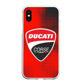 Чехол для iPhone XS Max матовый с принтом Ducati Corse (Z) в Новосибирске, Силикон | Область печати: задняя сторона чехла, без боковых панелей | Тематика изображения на принте: audi | audi ag | corse | ducati | ducati corse | ducati motor holding | hypermotard | multistrada | panigale | scrambler | streetfighter | supersport | дукати | массимо борди | мото | фабио тальони